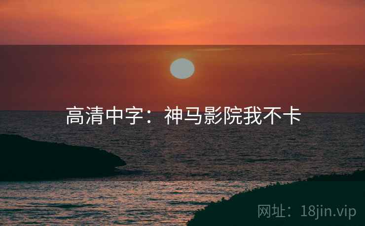 高清中字：神马影院我不卡